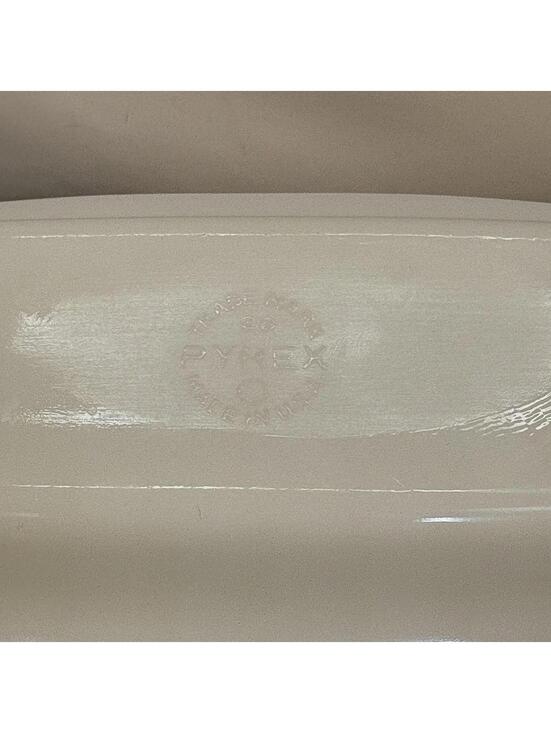 VTG Pyrex 60s Snowflake Garland Butter Dish & Lid - Picture 6 of 9